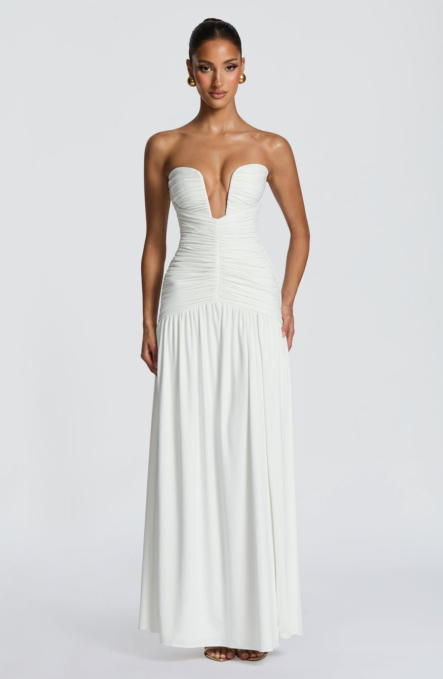 Constance Maxi Dress – White