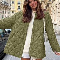 Juno Casual Quilted Jacket with Pockets