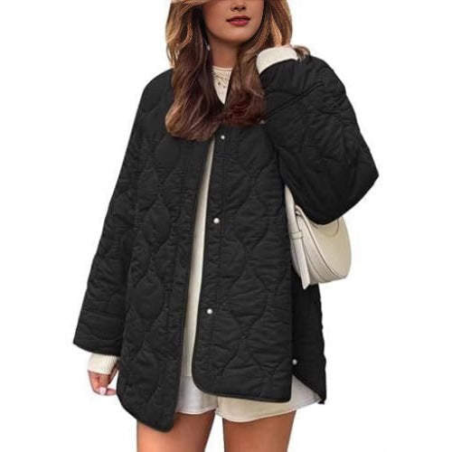 Juno Casual Quilted Jacket with Pockets