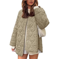 Juno Casual Quilted Jacket with Pockets