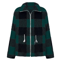 Juno Jacket with Pockets in Olive Green