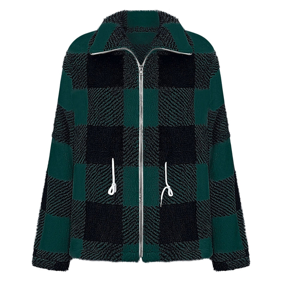 Juno Jacket with Pockets in Olive Green