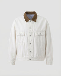 Jurre Corduroy Jacket in White