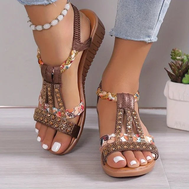Jurre Orthopaedic Sandals in Brown