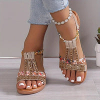 Jurre Orthopaedic Sandals in Gold