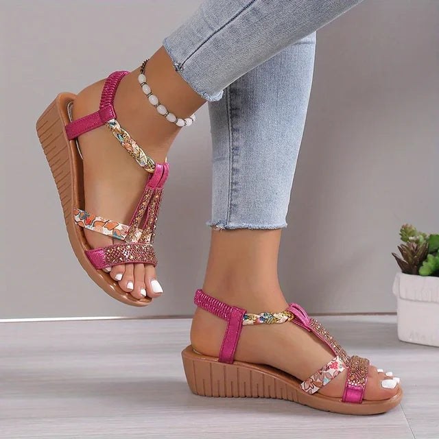 Jurre Orthopaedic Sandals in Pink
