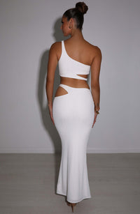 Miriam Maxi Skirt in White