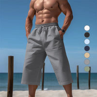 Kai Casual Shorts with Drawstring Waist and Elastic Waist