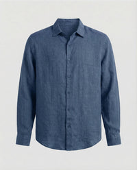 Kai Linen Shirt in Blue