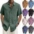Kai Linen Shirt with Short Sleeve