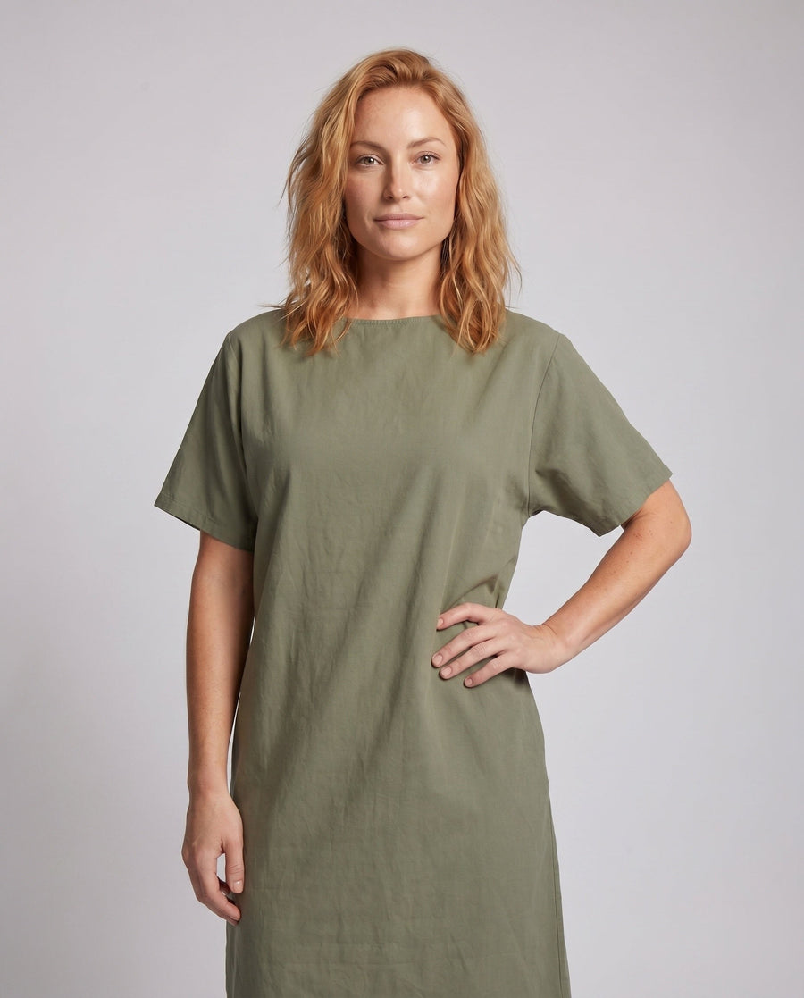 Kaia Airy Linen Mini Dress