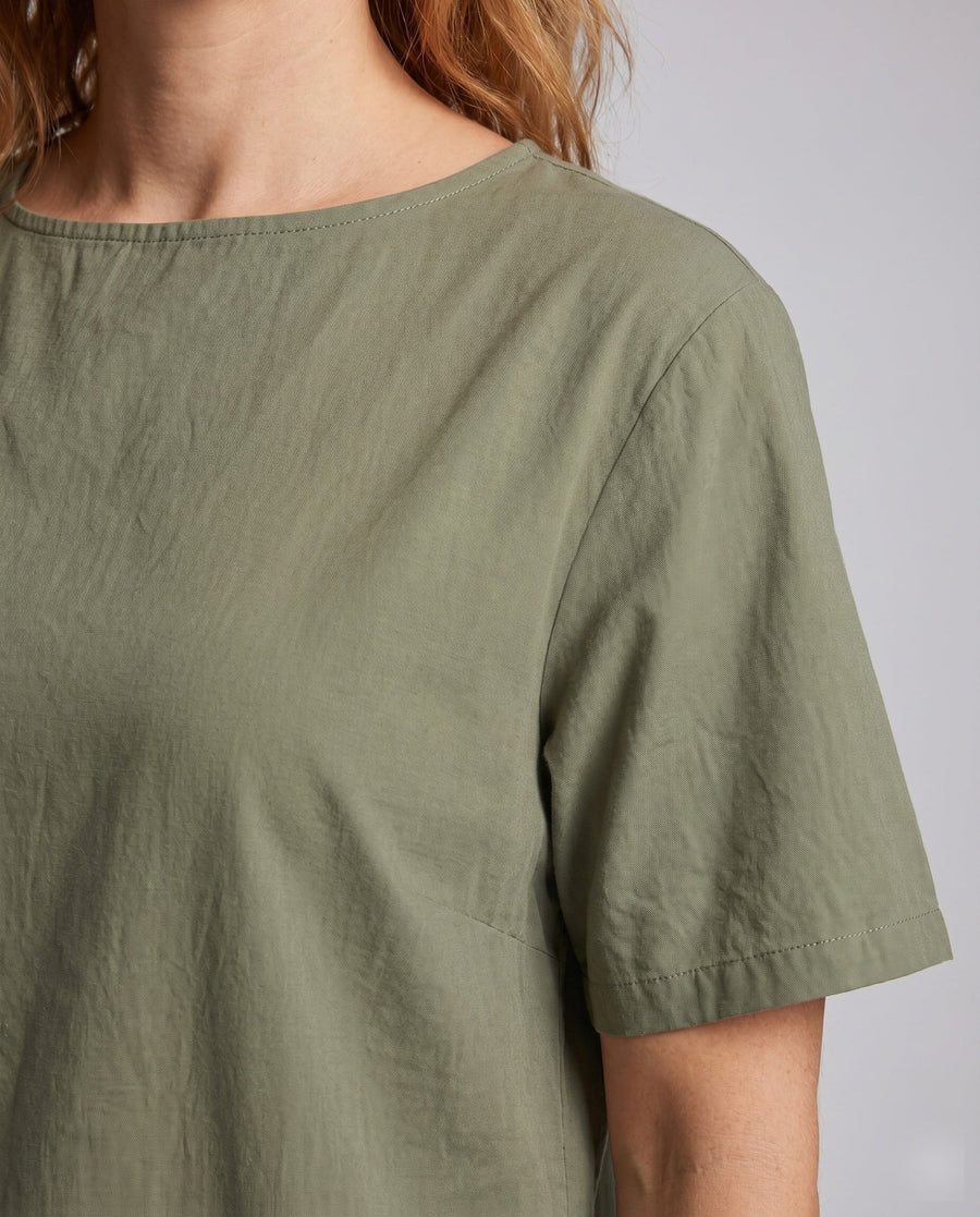 Kaia Airy Linen Mini Dress