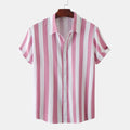 Kaia Blouse with Short Sleeve and Striped