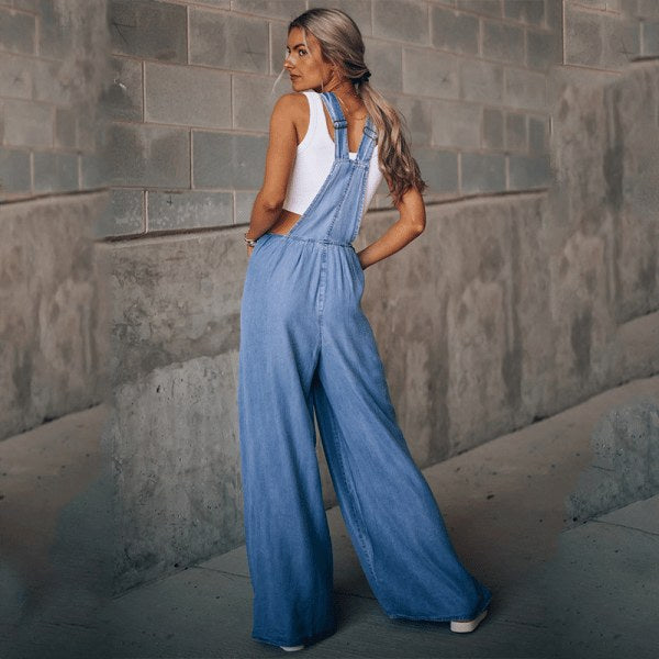 Kaia Denim Jumpsuit
