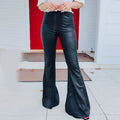 Kaia Elegant Leather Trousers