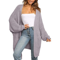 Kaia Knit Cardigan with Pockets in Pink