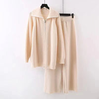 Kaia Knit Suit in Cream