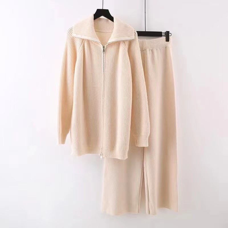 Kaia Knit Suit in Cream
