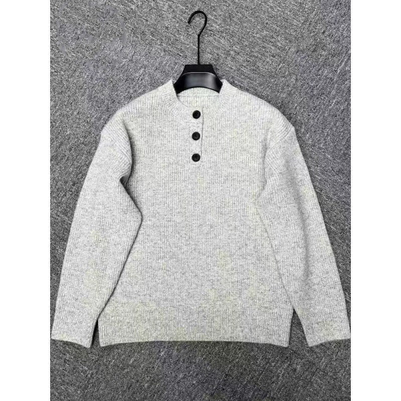 Kaia Knit Sweater in Light Grey