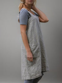Kaia Linen Dress with Pockets