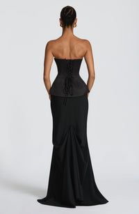 Louise Maxi Skirt - Black