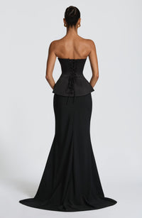 Louise Maxi Skirt - Black