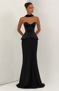 Louise Maxi Skirt in Black