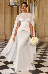Louise Maxi Skirt in Ivory