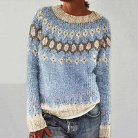 Jasmin | Women's Festive Reindeer Knit Christmas Sweater