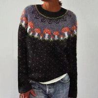 Jasmin | Women's Festive Reindeer Knit Christmas Sweater