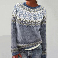 Jasmin | Women's Festive Reindeer Knit Christmas Sweater