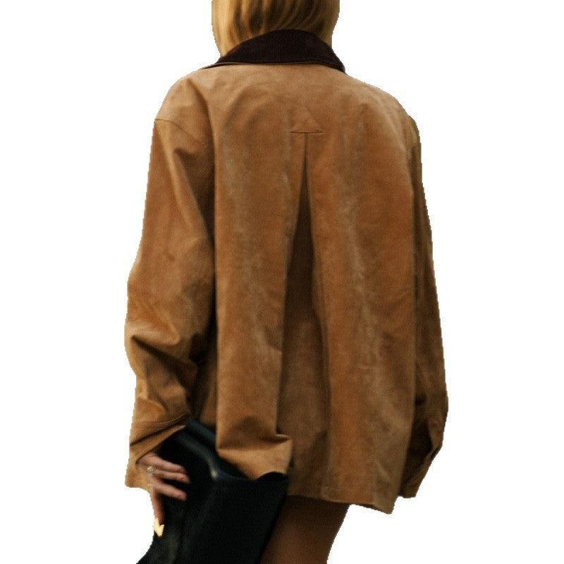 Kalia Casual Leather Jacket