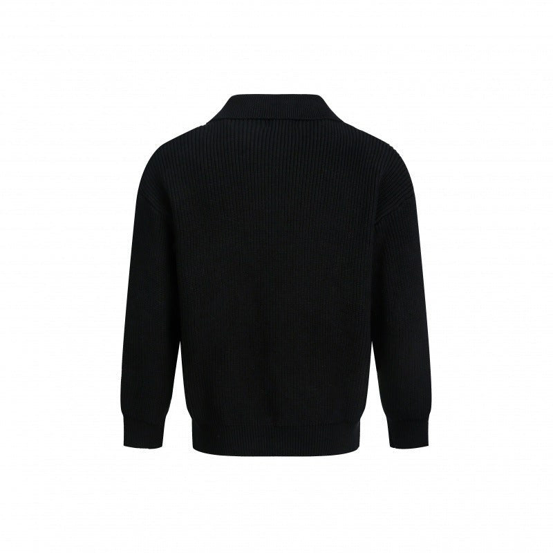 Kalia Elegant Knit Sweater in Black