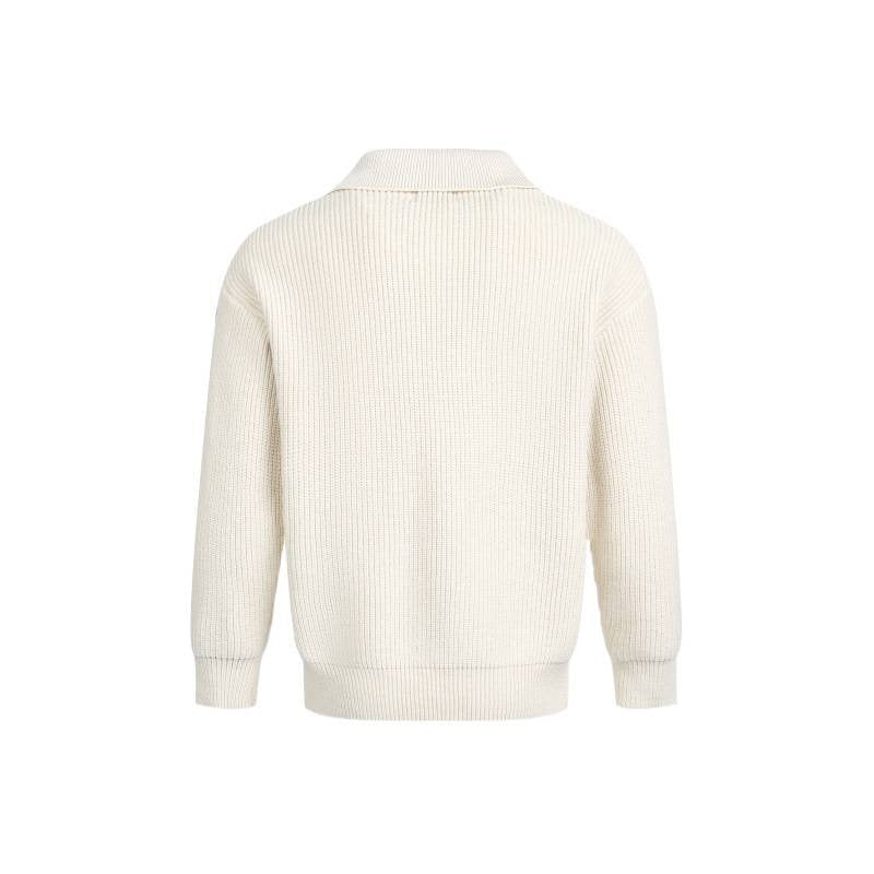 Kalia Elegant Knit Sweater in Cream