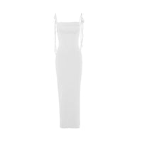 Kalia Elegant Wrap Dress in White