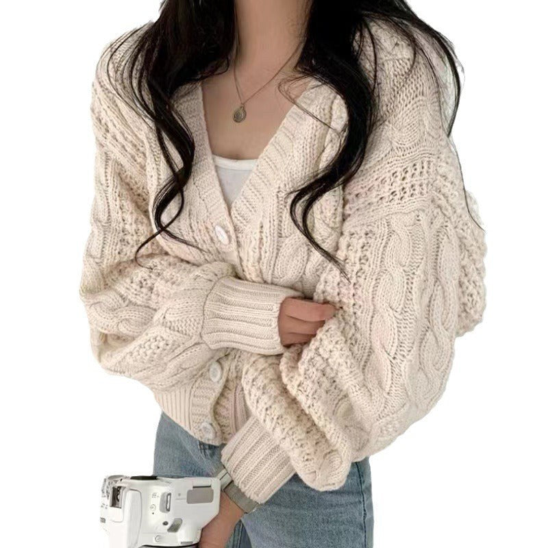 Kalia Knit Cardigan in Khaki