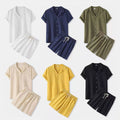 Kalia Suit with Short Sleeve and Elastic Waist