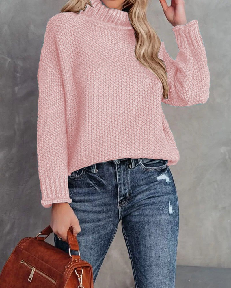 Kara Airy Knit Sweater in Pink