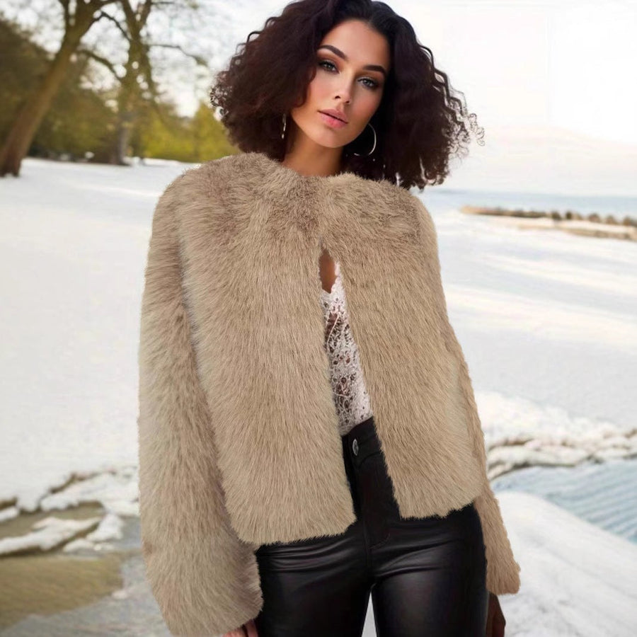 Kara Jacket in Beige