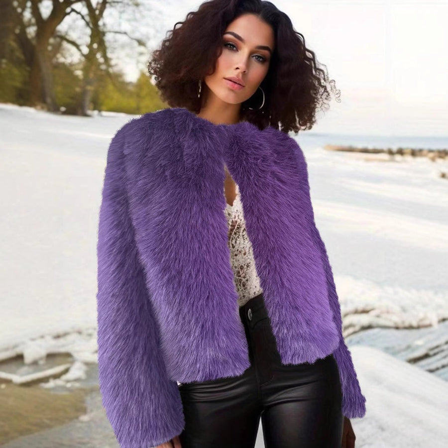 Kara Jacket in Purple