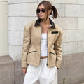 Kara Quilted Jacket with Pockets