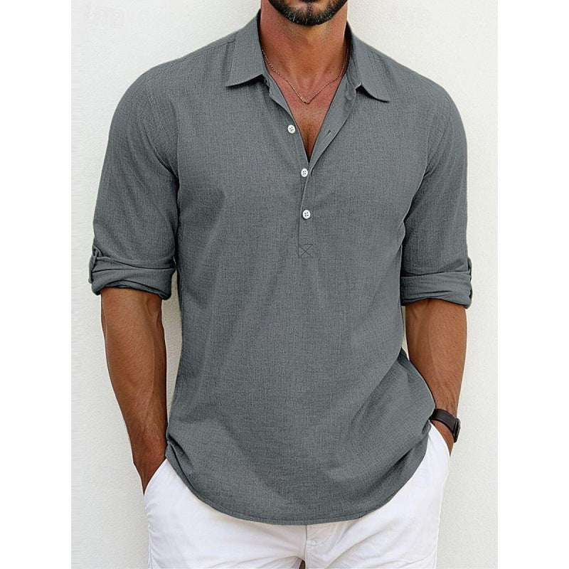 Karel Casual Linen Shirt