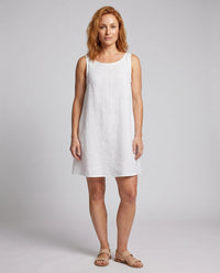 Karina Airy Linen Mini Dress