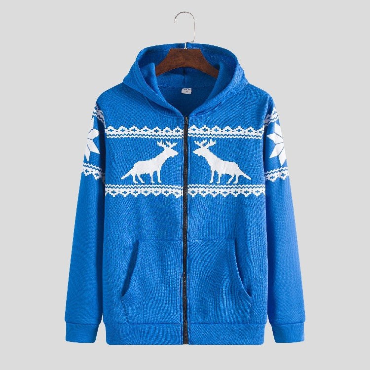 Karina Jacket with Side Pockets and Pockets in Blue