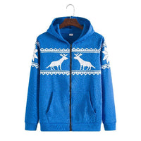 Karina Jacket with Side Pockets and Pockets in Blue