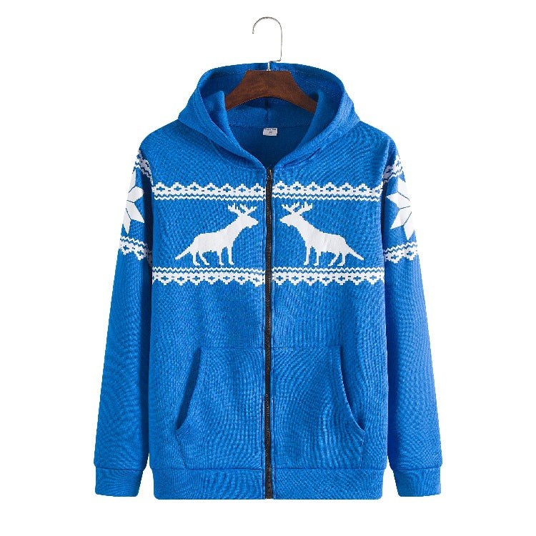 Karina Jacket with Side Pockets and Pockets in Blue