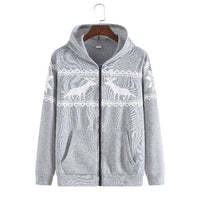 Karina Jacket with Side Pockets and Pockets in Light Grey