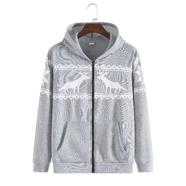Karina Jacket with Side Pockets and Pockets in Light Grey