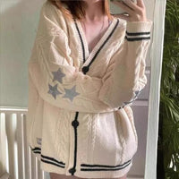 Karina Knit Cardigan in Cream