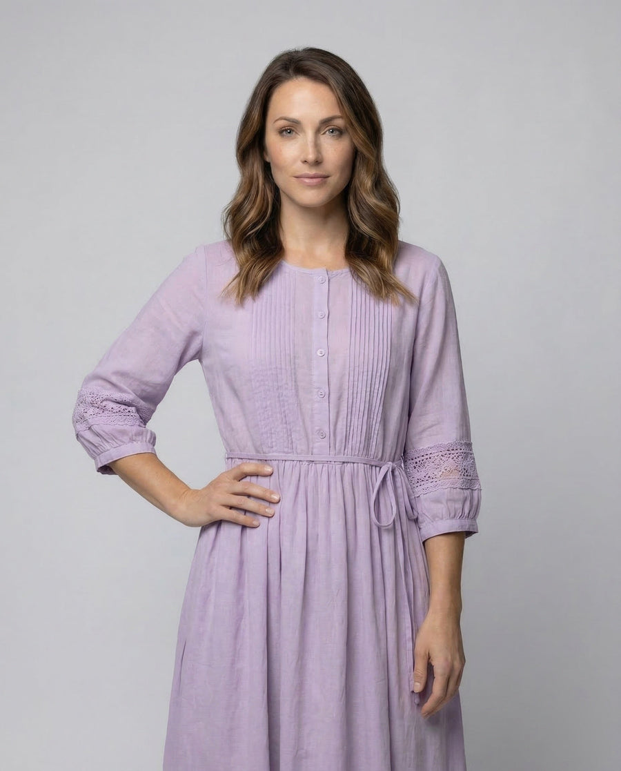 Karina Linen Maxi Dress